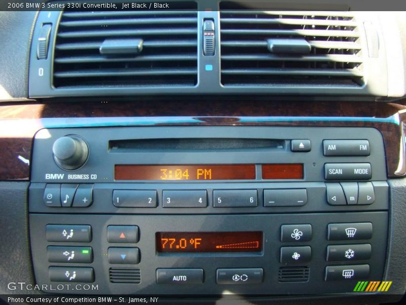 Jet Black / Black 2006 BMW 3 Series 330i Convertible