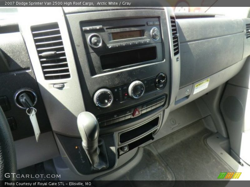 Controls of 2007 Sprinter Van 2500 High Roof Cargo