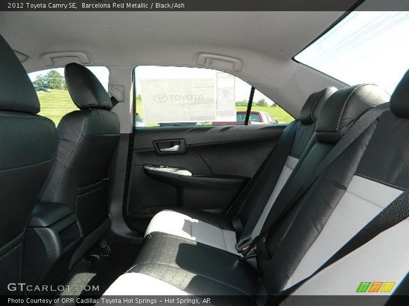 Barcelona Red Metallic / Black/Ash 2012 Toyota Camry SE