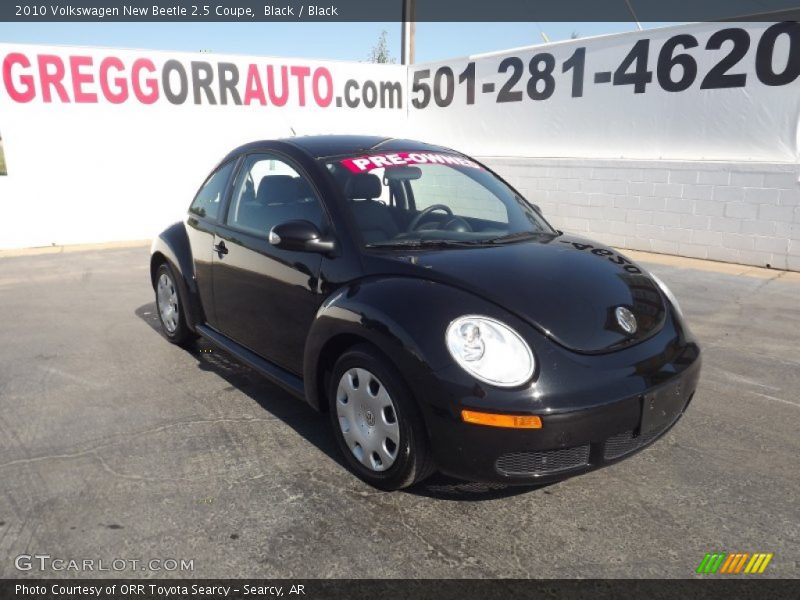 Black / Black 2010 Volkswagen New Beetle 2.5 Coupe