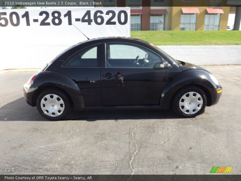 Black / Black 2010 Volkswagen New Beetle 2.5 Coupe
