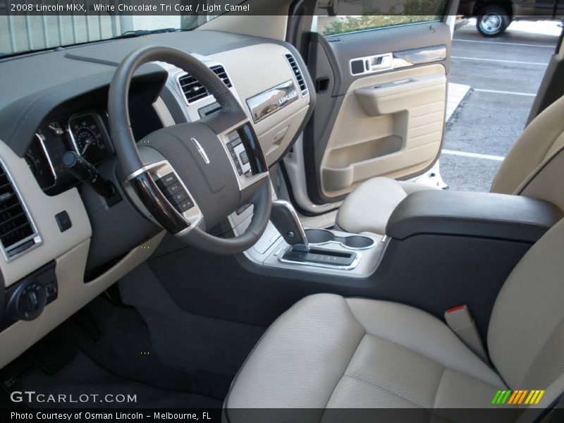 White Chocolate Tri Coat / Light Camel 2008 Lincoln MKX
