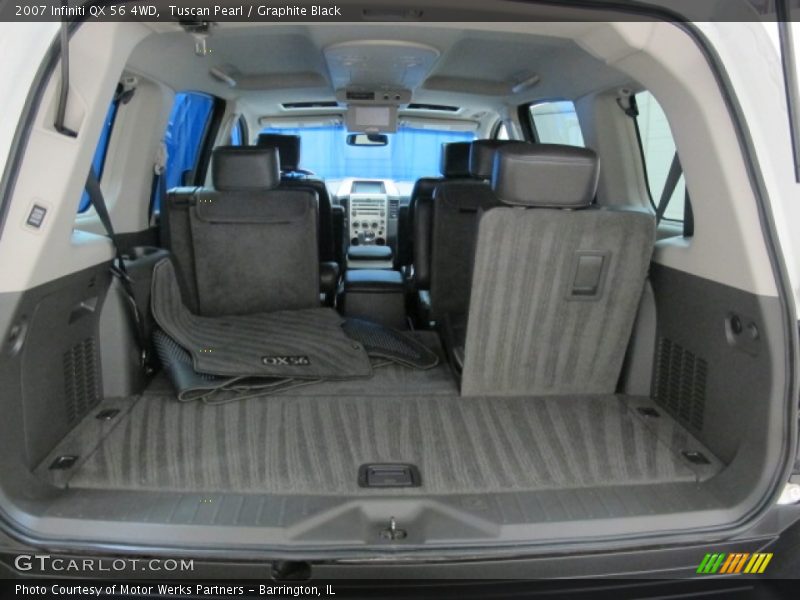 Tuscan Pearl / Graphite Black 2007 Infiniti QX 56 4WD