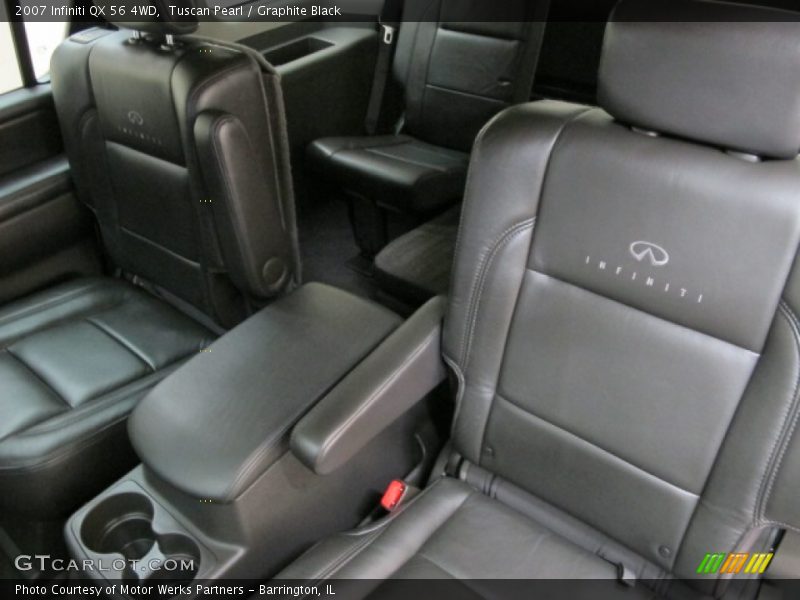 Tuscan Pearl / Graphite Black 2007 Infiniti QX 56 4WD