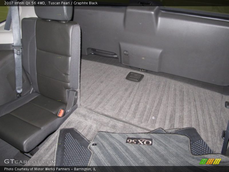 Tuscan Pearl / Graphite Black 2007 Infiniti QX 56 4WD