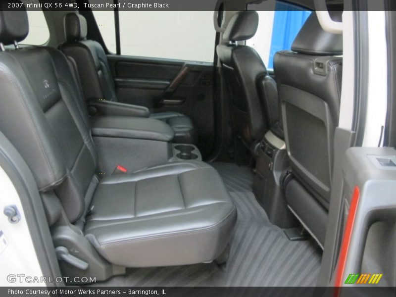 Tuscan Pearl / Graphite Black 2007 Infiniti QX 56 4WD