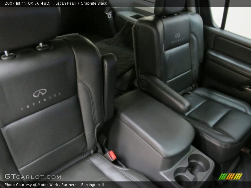 Tuscan Pearl / Graphite Black 2007 Infiniti QX 56 4WD