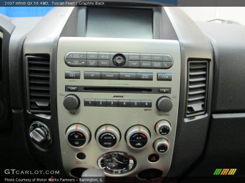 Tuscan Pearl / Graphite Black 2007 Infiniti QX 56 4WD