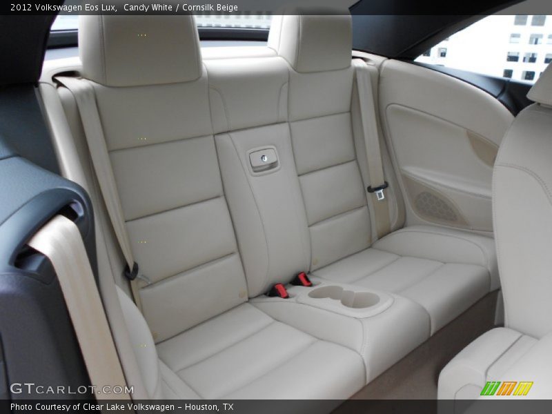 Candy White / Cornsilk Beige 2012 Volkswagen Eos Lux