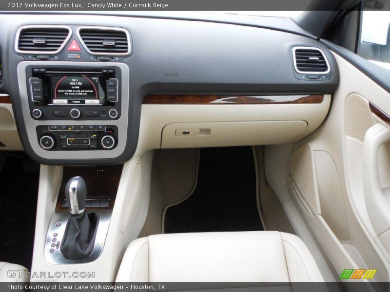 Candy White / Cornsilk Beige 2012 Volkswagen Eos Lux