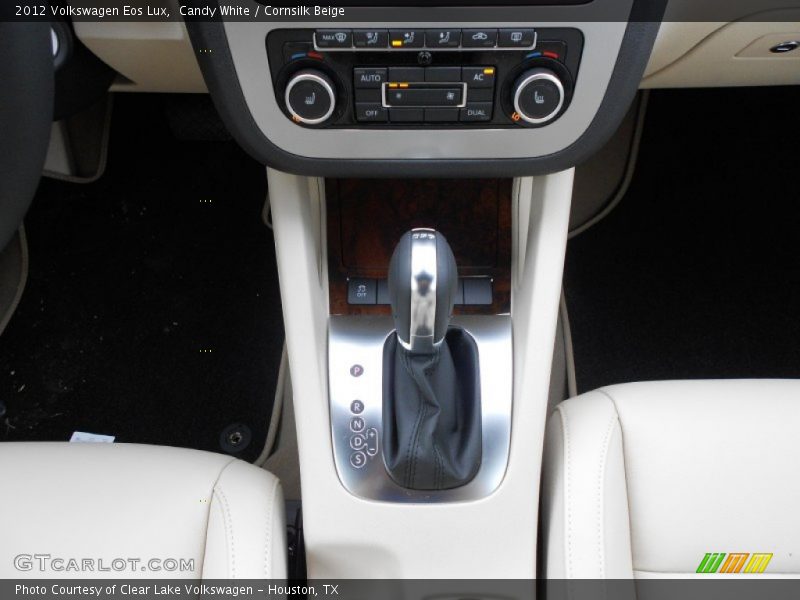 Candy White / Cornsilk Beige 2012 Volkswagen Eos Lux