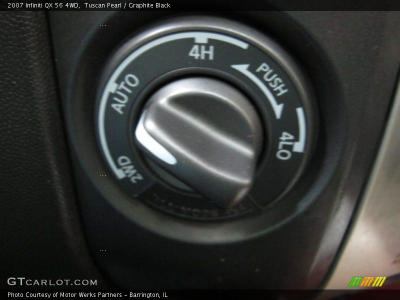 Tuscan Pearl / Graphite Black 2007 Infiniti QX 56 4WD