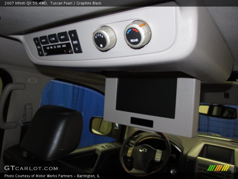 Tuscan Pearl / Graphite Black 2007 Infiniti QX 56 4WD