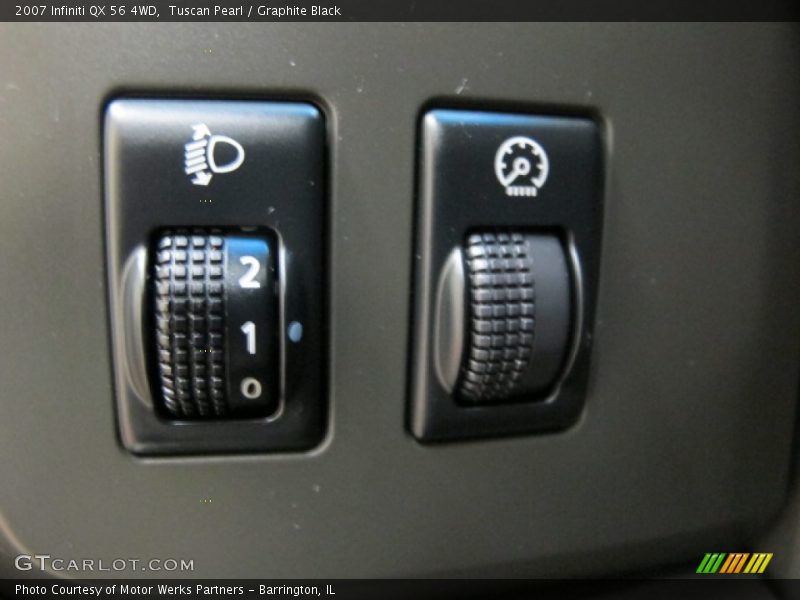 Tuscan Pearl / Graphite Black 2007 Infiniti QX 56 4WD