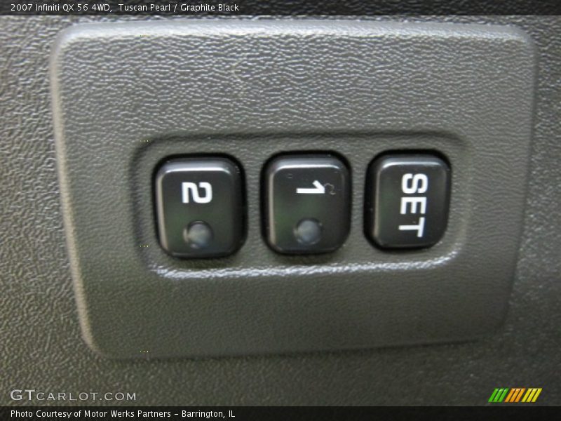 Tuscan Pearl / Graphite Black 2007 Infiniti QX 56 4WD