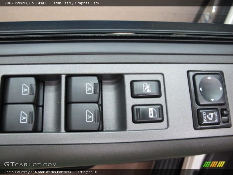 Tuscan Pearl / Graphite Black 2007 Infiniti QX 56 4WD