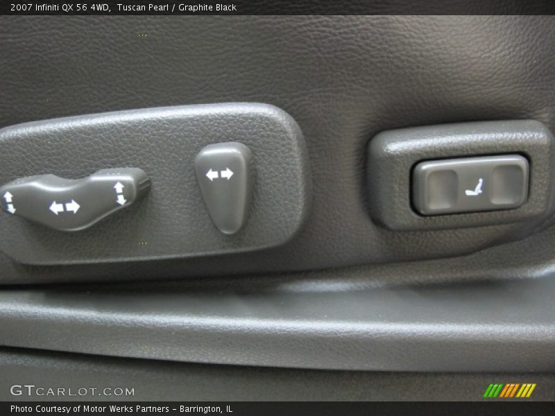 Tuscan Pearl / Graphite Black 2007 Infiniti QX 56 4WD