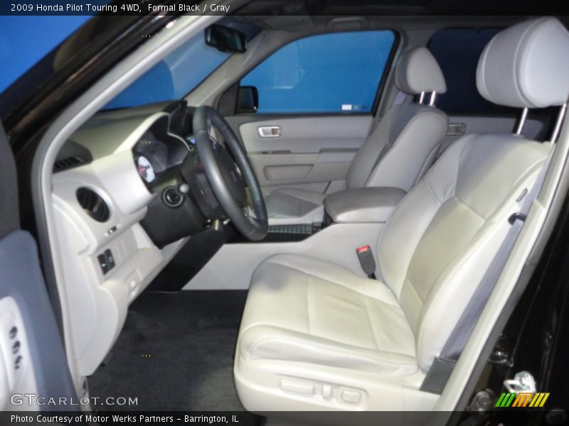 Formal Black / Gray 2009 Honda Pilot Touring 4WD