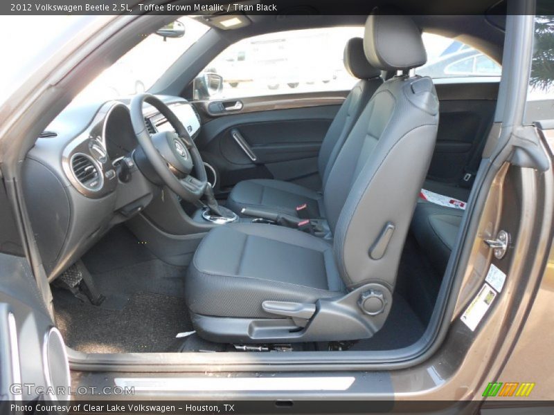 Toffee Brown Metallic / Titan Black 2012 Volkswagen Beetle 2.5L