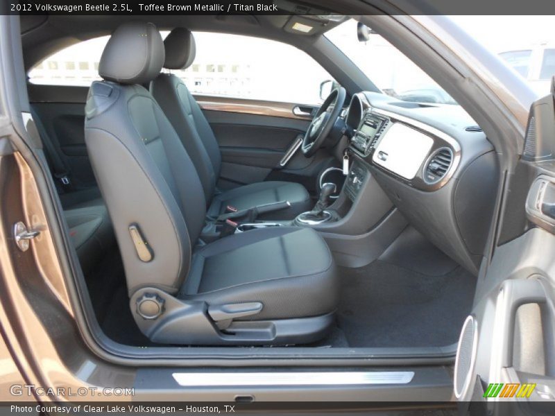 Toffee Brown Metallic / Titan Black 2012 Volkswagen Beetle 2.5L
