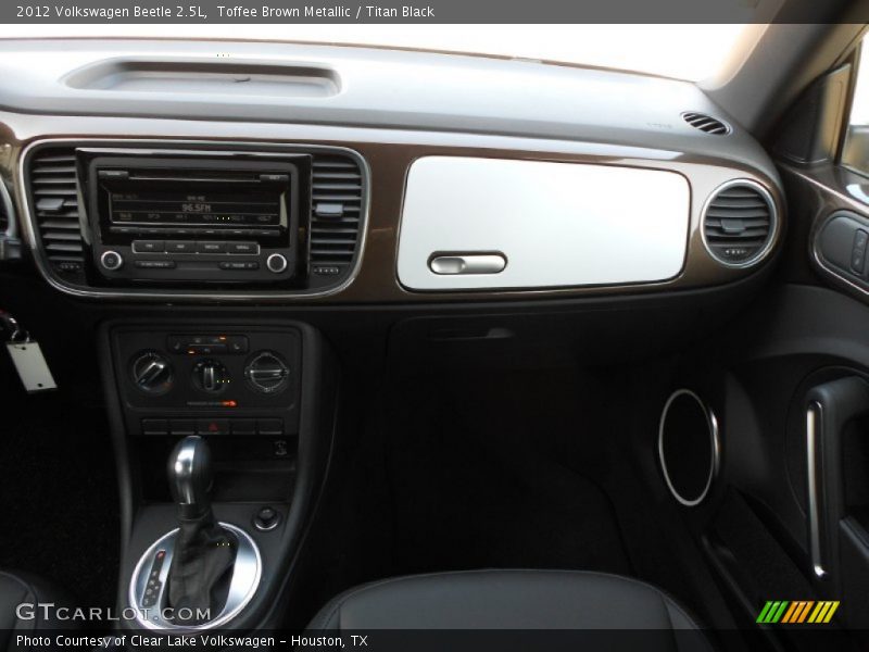 Toffee Brown Metallic / Titan Black 2012 Volkswagen Beetle 2.5L
