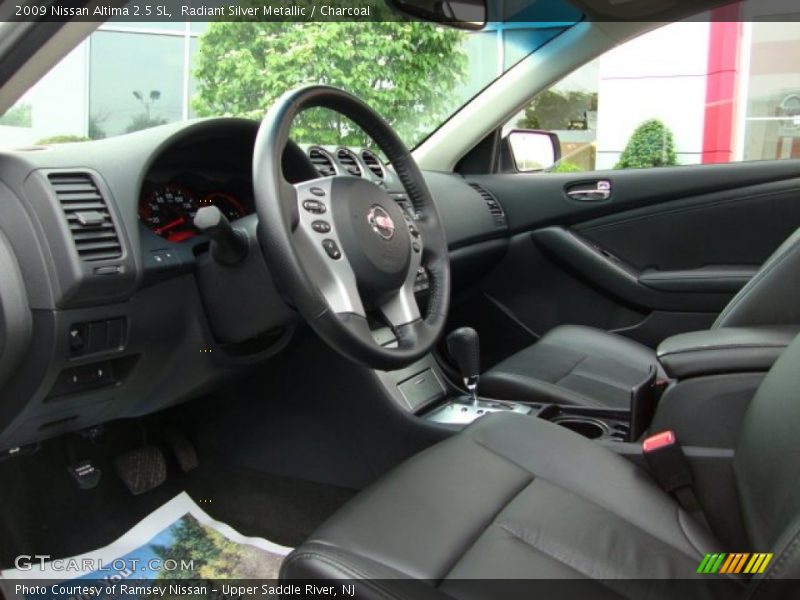 Radiant Silver Metallic / Charcoal 2009 Nissan Altima 2.5 SL