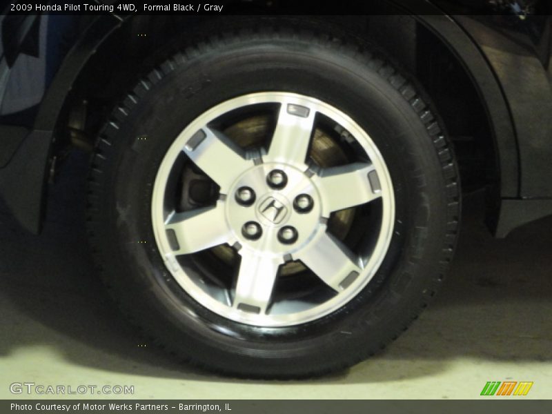 Formal Black / Gray 2009 Honda Pilot Touring 4WD