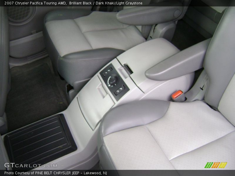 Brilliant Black / Dark Khaki/Light Graystone 2007 Chrysler Pacifica Touring AWD