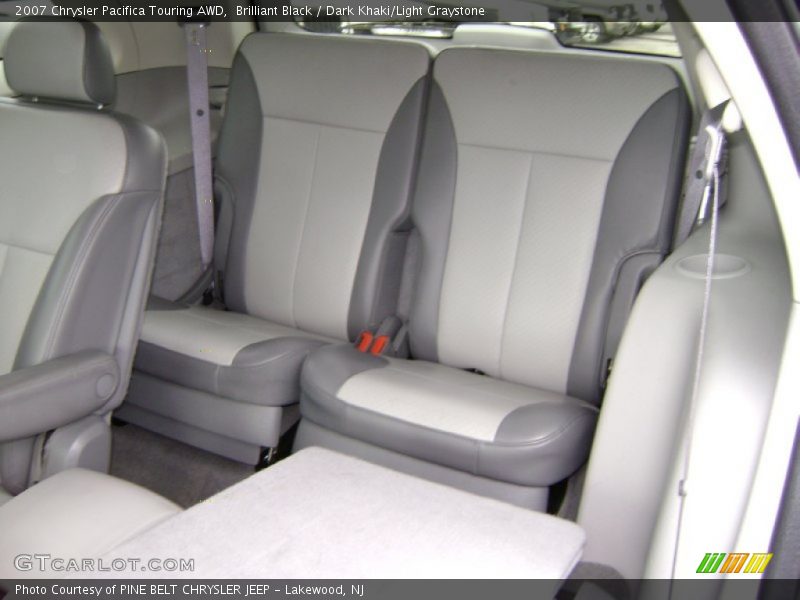 Brilliant Black / Dark Khaki/Light Graystone 2007 Chrysler Pacifica Touring AWD