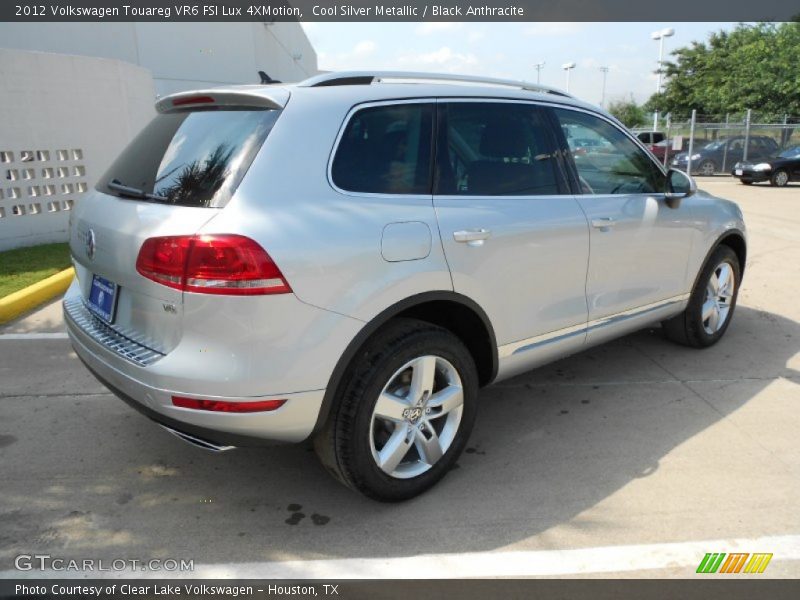 Cool Silver Metallic / Black Anthracite 2012 Volkswagen Touareg VR6 FSI Lux 4XMotion