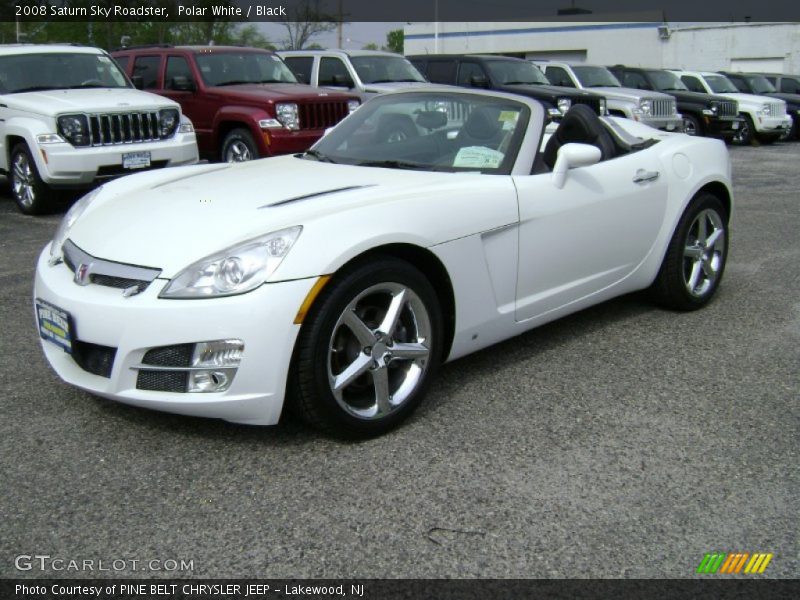 Front 3/4 View of 2008 Sky Roadster