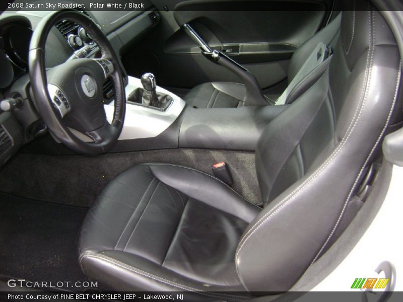  2008 Sky Roadster Black Interior