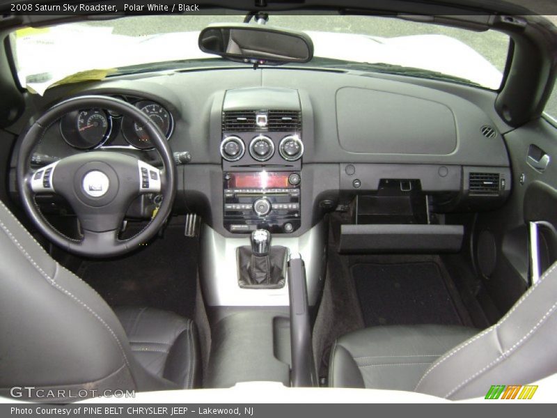 Dashboard of 2008 Sky Roadster