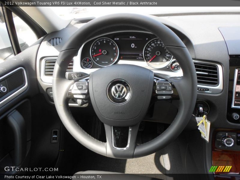 Cool Silver Metallic / Black Anthracite 2012 Volkswagen Touareg VR6 FSI Lux 4XMotion