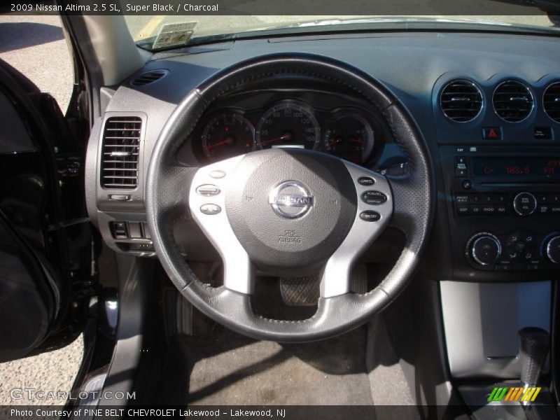 Super Black / Charcoal 2009 Nissan Altima 2.5 SL