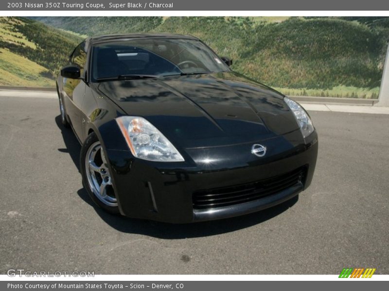 Super Black / Charcoal 2003 Nissan 350Z Touring Coupe