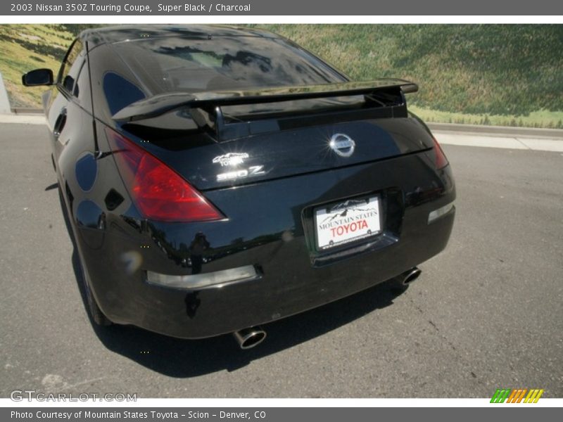 Super Black / Charcoal 2003 Nissan 350Z Touring Coupe