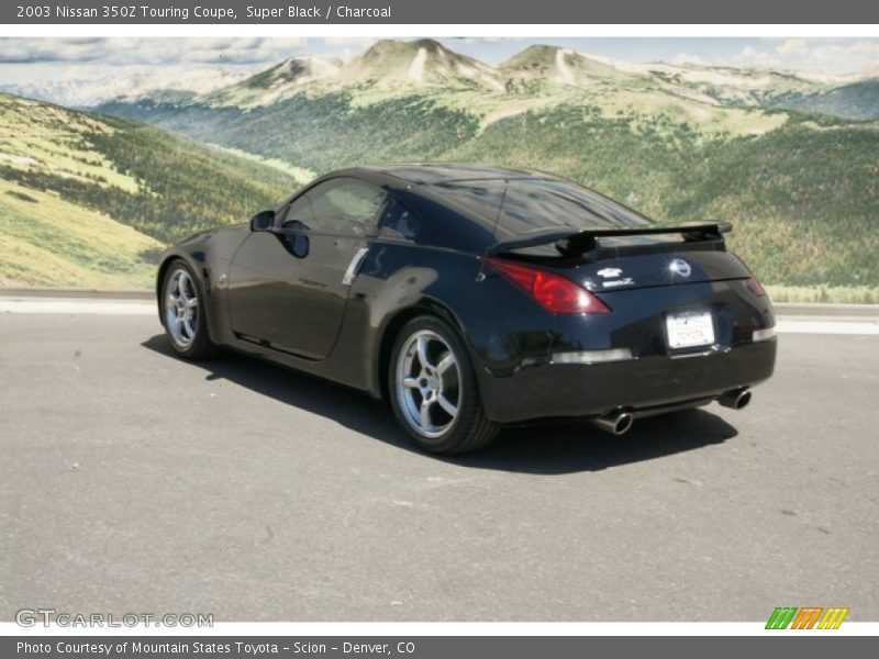 Super Black / Charcoal 2003 Nissan 350Z Touring Coupe