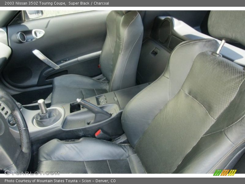 Super Black / Charcoal 2003 Nissan 350Z Touring Coupe