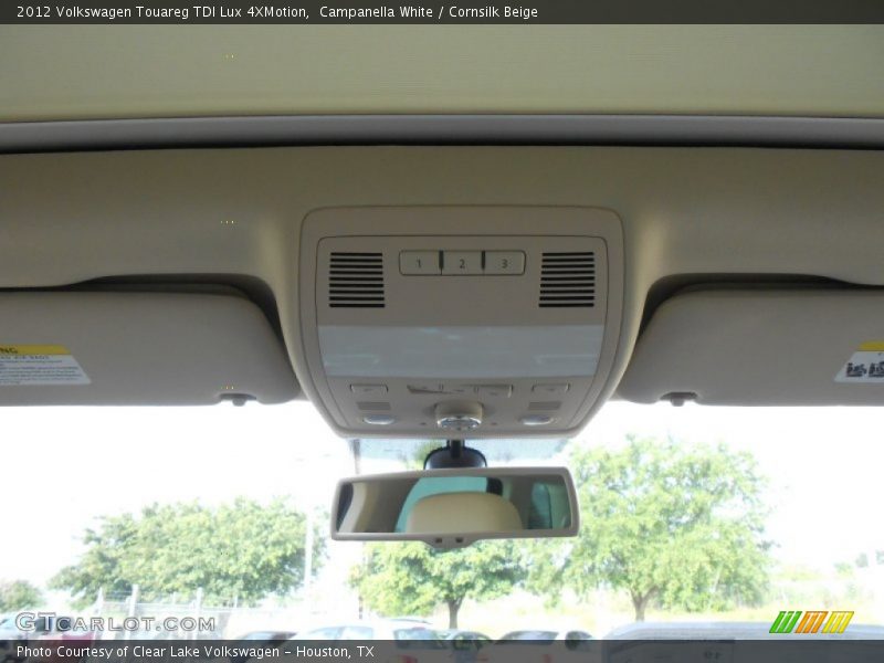 Campanella White / Cornsilk Beige 2012 Volkswagen Touareg TDI Lux 4XMotion