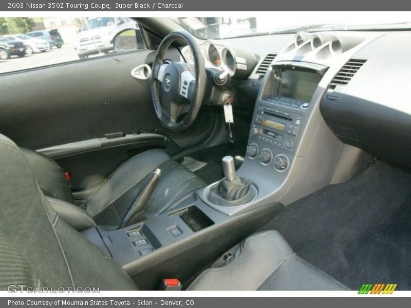Super Black / Charcoal 2003 Nissan 350Z Touring Coupe