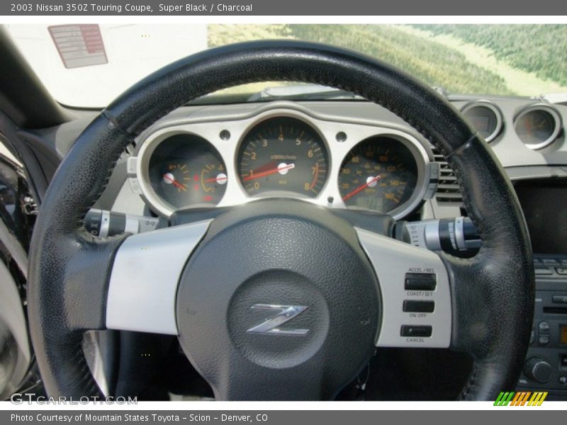 Super Black / Charcoal 2003 Nissan 350Z Touring Coupe