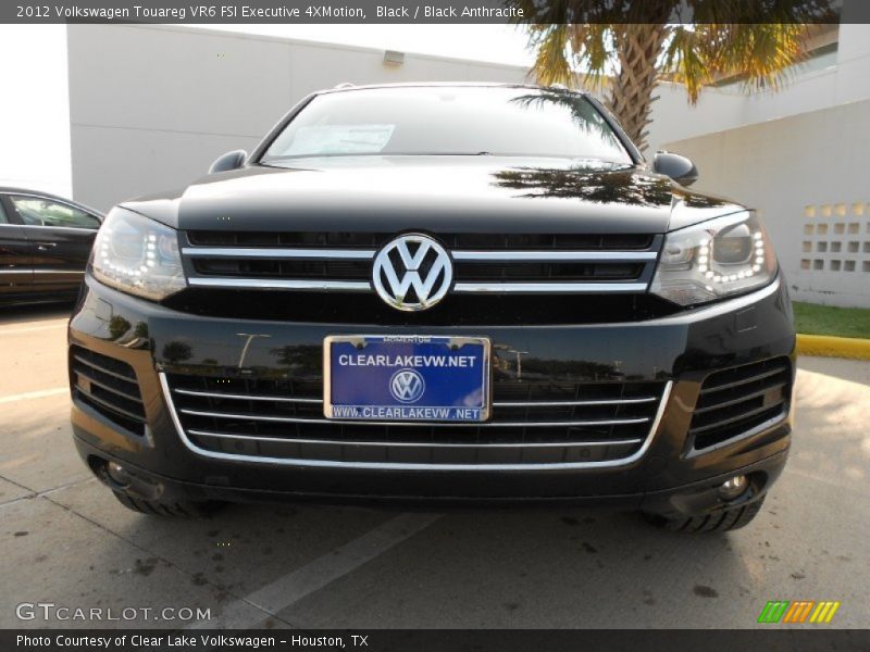 Black / Black Anthracite 2012 Volkswagen Touareg VR6 FSI Executive 4XMotion