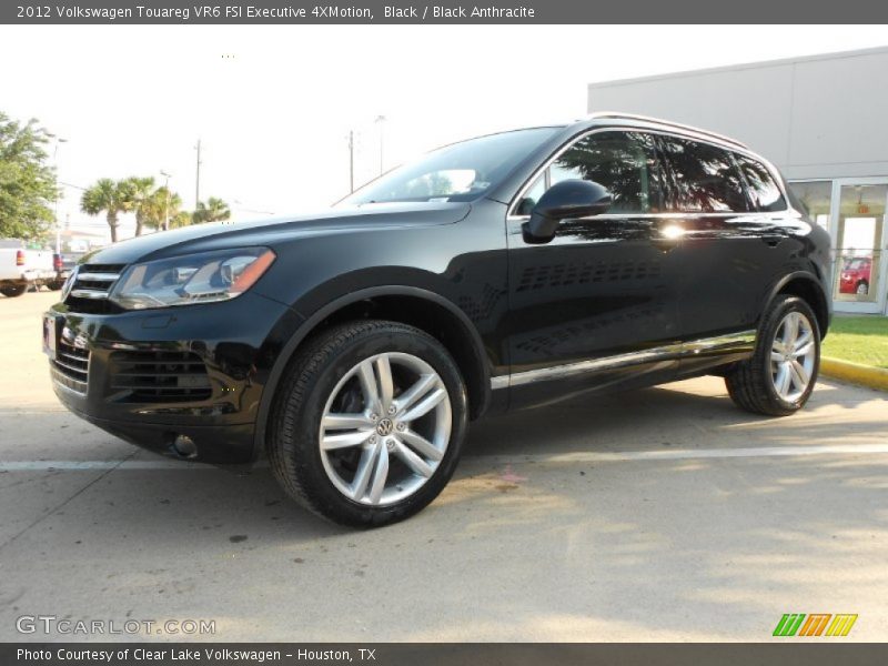 Black / Black Anthracite 2012 Volkswagen Touareg VR6 FSI Executive 4XMotion