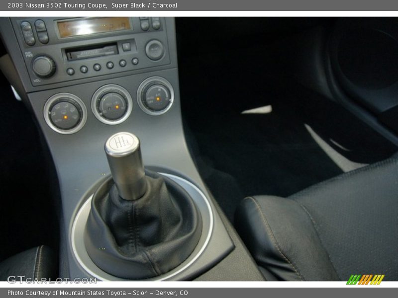 Super Black / Charcoal 2003 Nissan 350Z Touring Coupe