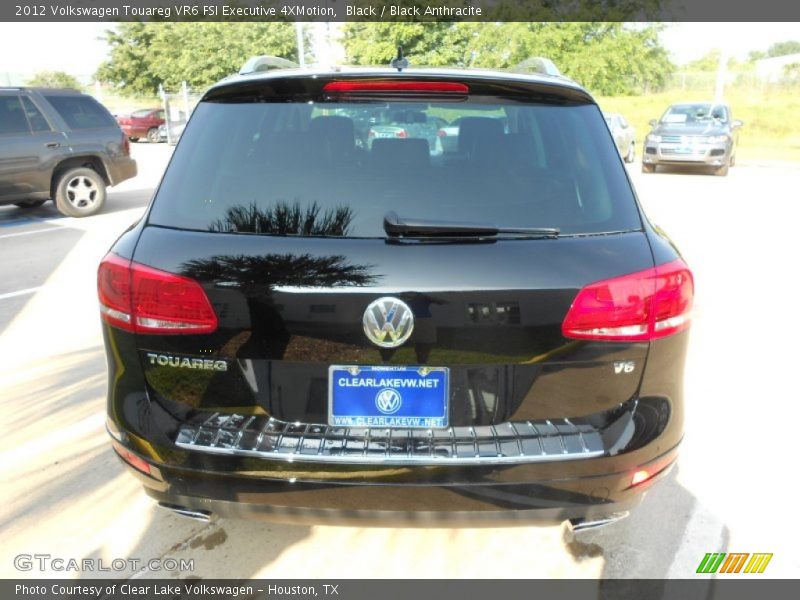 Black / Black Anthracite 2012 Volkswagen Touareg VR6 FSI Executive 4XMotion