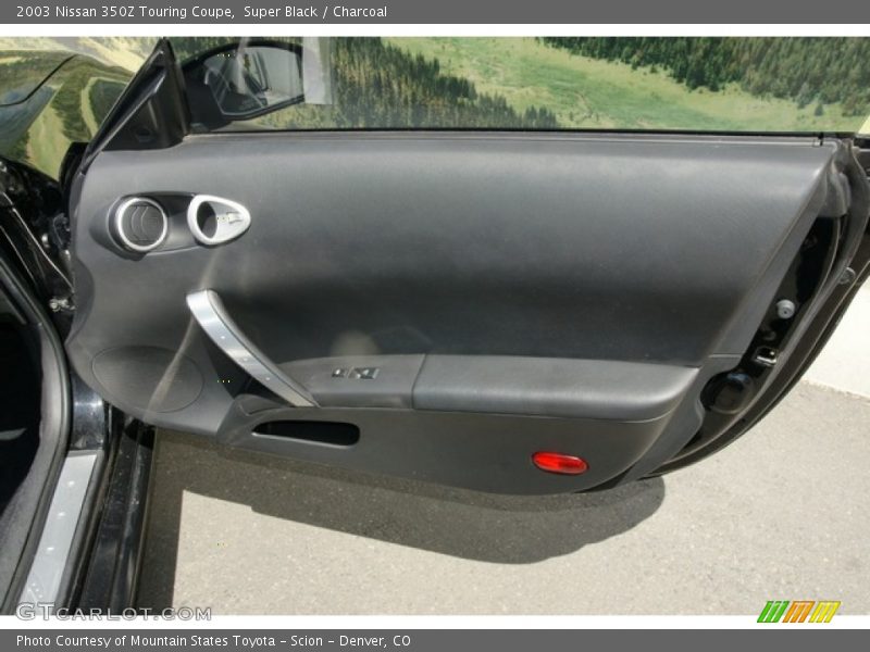 Super Black / Charcoal 2003 Nissan 350Z Touring Coupe