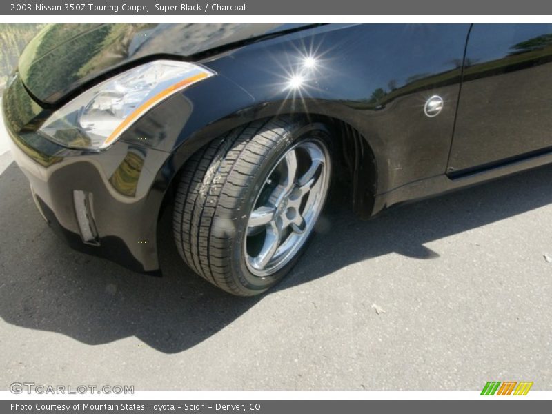 Super Black / Charcoal 2003 Nissan 350Z Touring Coupe