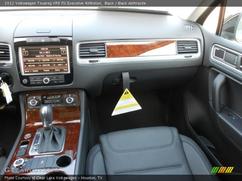 Black / Black Anthracite 2012 Volkswagen Touareg VR6 FSI Executive 4XMotion