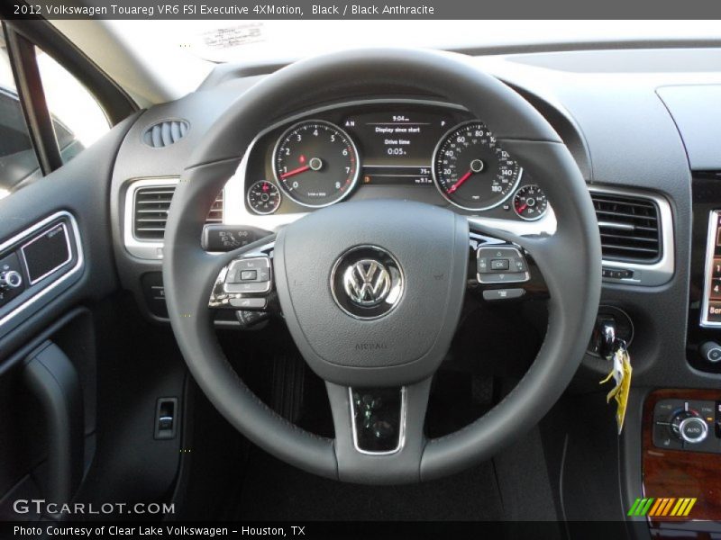 Black / Black Anthracite 2012 Volkswagen Touareg VR6 FSI Executive 4XMotion